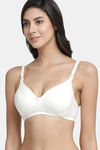 InnerSense Bamboo Cotton Padded Non-Wired Full Coverage Maternity / Nursing Bra (Pack of 2) - Multicolor — thumbnail 6